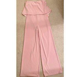 DO+BE Blush Strapless Jumpsuit